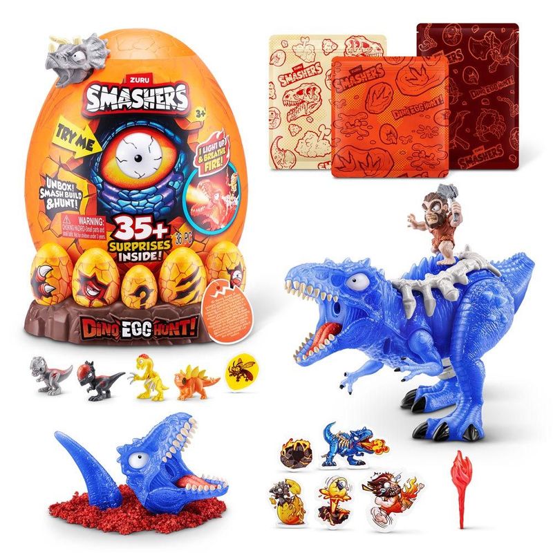 Smashers Dino Hunt Serie 1 Cinza - Fun Divirta-se 1