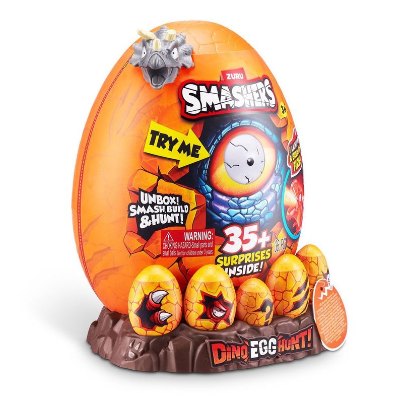 Smashers Dino Hunt Serie 1 Cinza - Fun Divirta-se 4