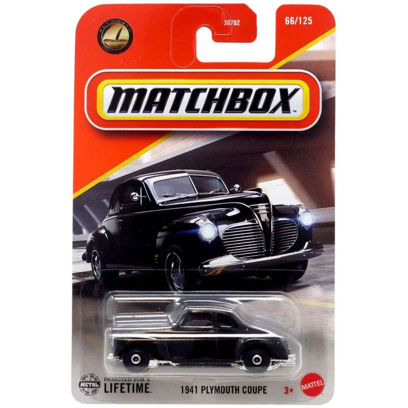 Matchbox Carro B sico 1941 Plymouth Coupe - Mattel 0