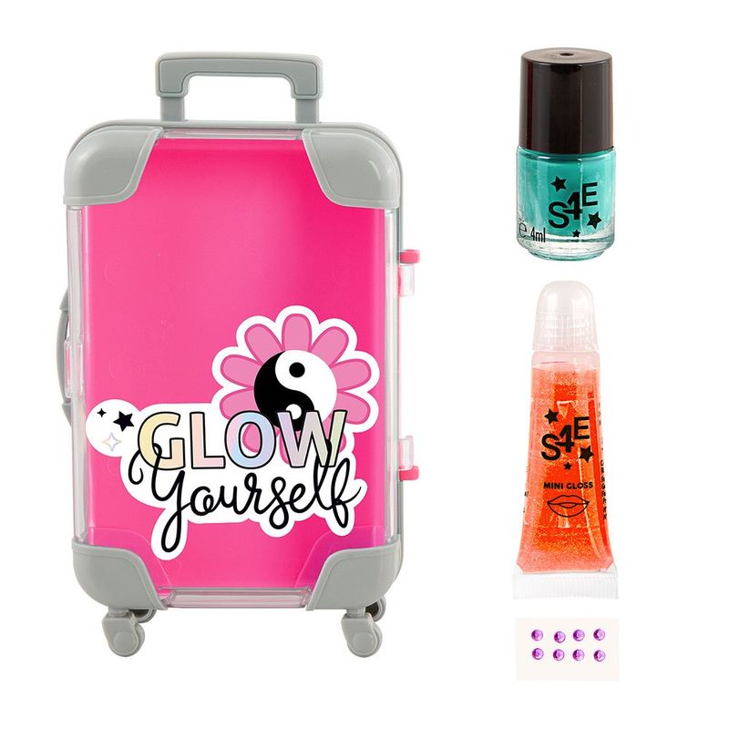 Fun Mini Maleta de Beleza Rosa - Fun Divirta-se 2