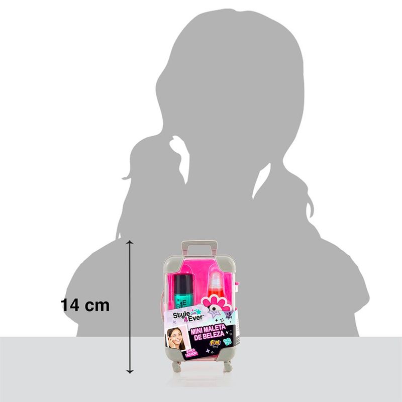 Fun Mini Maleta de Beleza Rosa - Fun Divirta-se 6