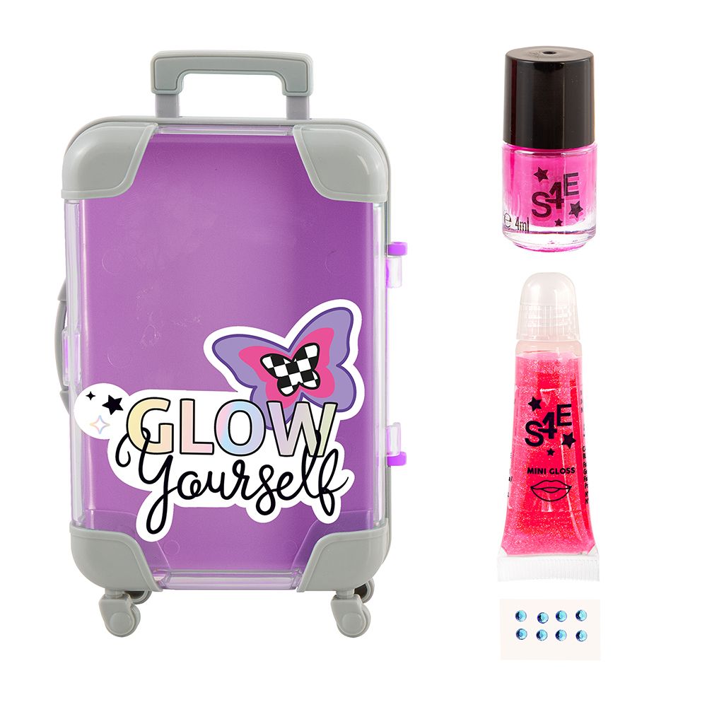 Fun Mini Maleta de Beleza Roxo - Fun Divirta-se