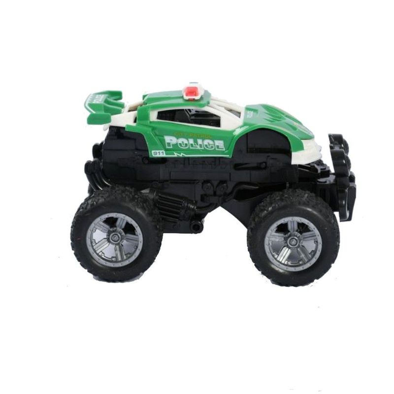 Carro Monster Batidas Divertidas Verde - Brinkzania 1