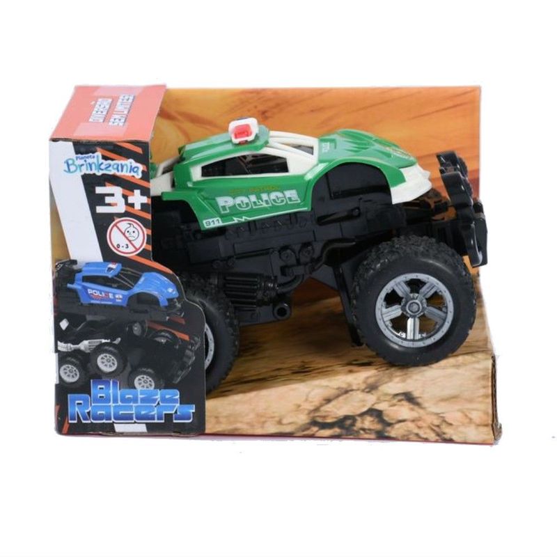 Carro Monster Batidas Divertidas Verde - Brinkzania 2