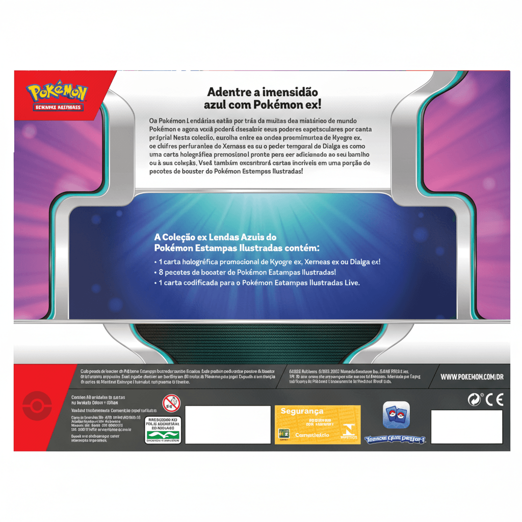 Pokémon Box Coleção Lendas Azuis Dialga - Copag