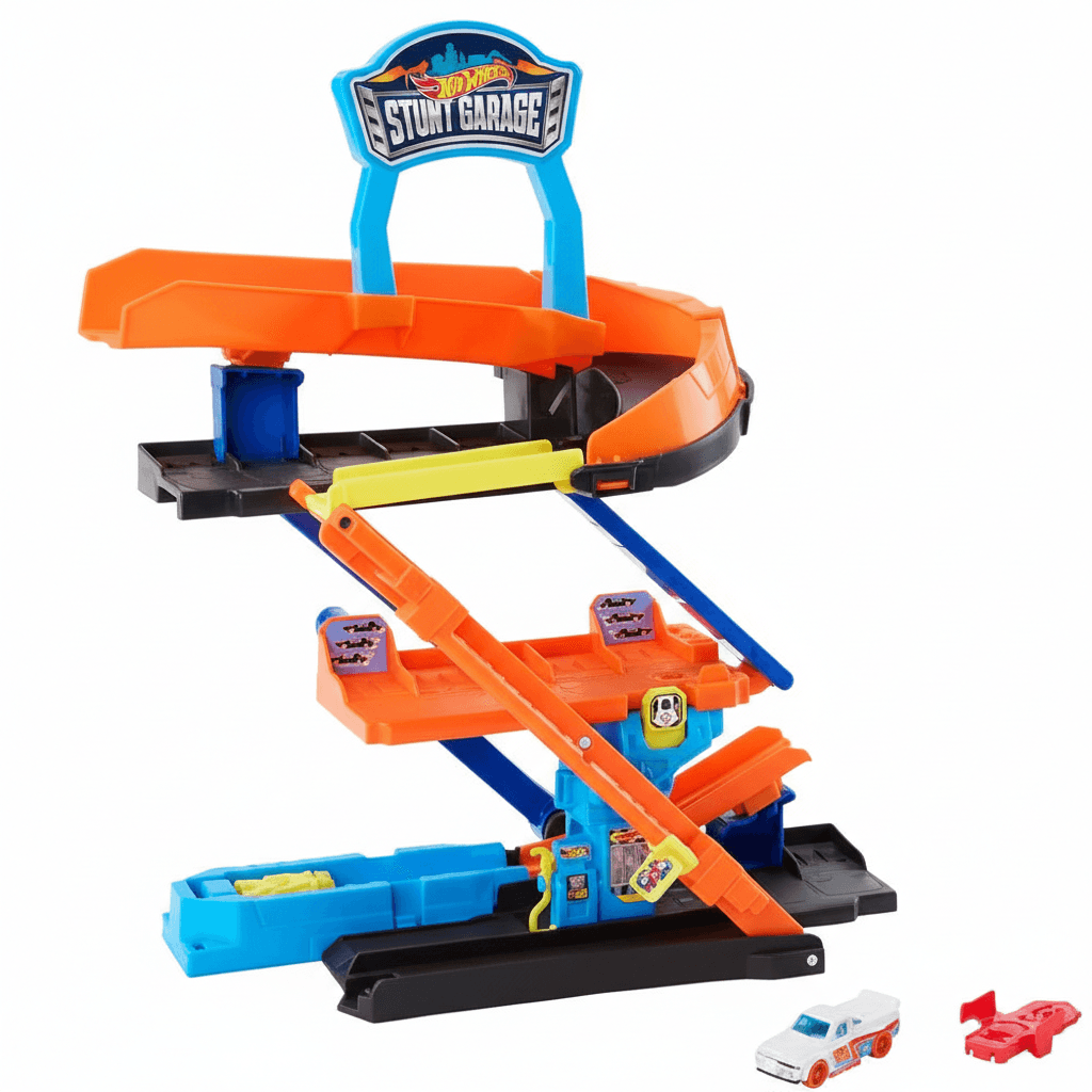 Hot Wheels Pista City Garagem de Acrobacias - Mattel
