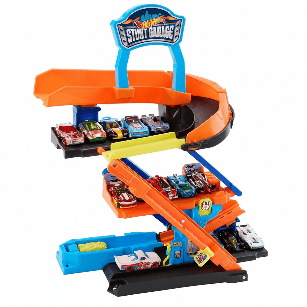 Hot Wheels Pista City Garagem de Acrobacias - Mattel