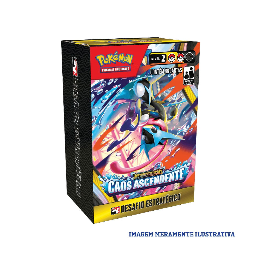 POKE Dann　④ Desafio Estratégico Pokémon Caos Ascendente - Copag