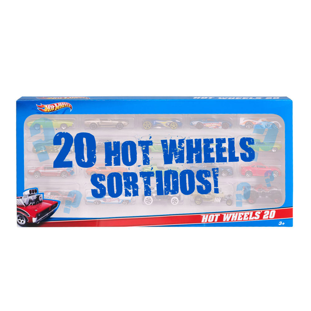 Carrinho Hot Wheels - 20 Carros mattel mattel