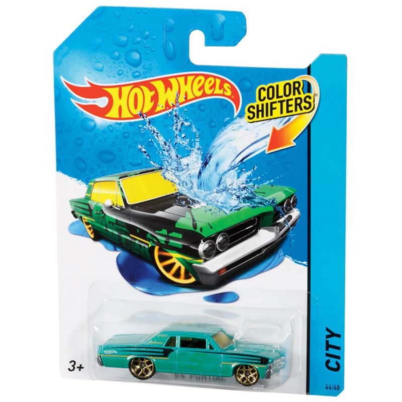 HOT-WHEELS-VEICULOS-COLOR-CHANGE-64-PONTIAC-GTO-EMBALAGEM