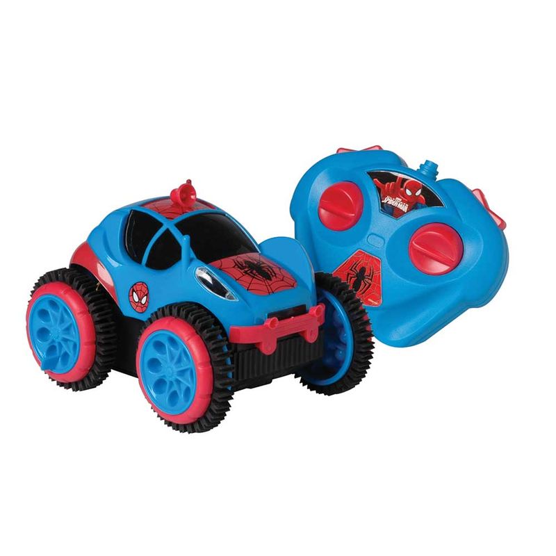 Carro-Controle-Remoto-3-Funcoes-Power-Cambalhota-Spider-Man---Candide