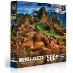 Quebra-Cabeca-500-Pecas-Maravilhas-do-Mundo-Moderno---Machu-Picchu---Toyster-
