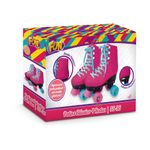 -Patins-Classico-Rosa-4-Rodas-35-36---Fun-Divirta-se