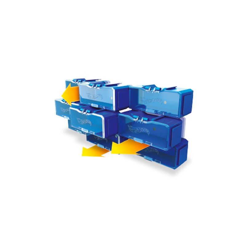 HotWheelsPortaCarrinhosModularcom18DivisoesFunDivirtase