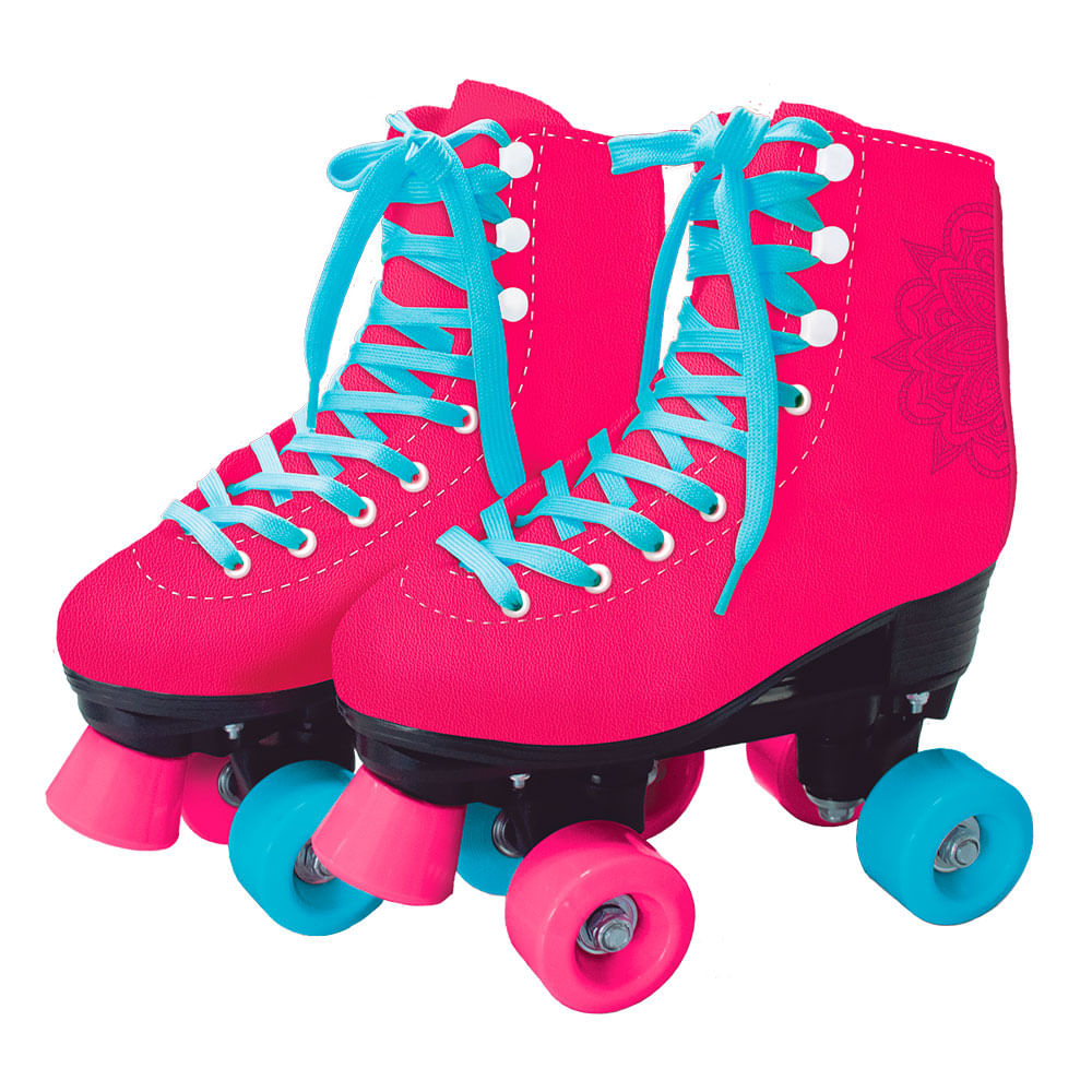 Patins Sou Luna Tradicional Quad Let's Skate 4 Rodas (36 BRA