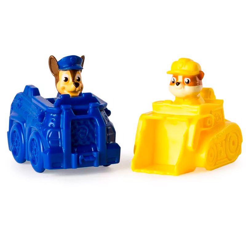 Patrulha-Canina-Pack-com-2-Veiculos-Rubble-e-Chase---Sunny