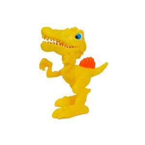 Junior Megasaur Dino Comilao Amarelo - Fun Divirta-se