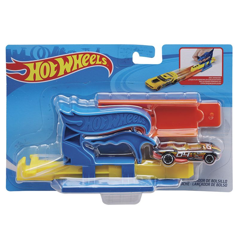 Hot-Wheels-Lancador-Basico-Azul-com-Carro---Mattel