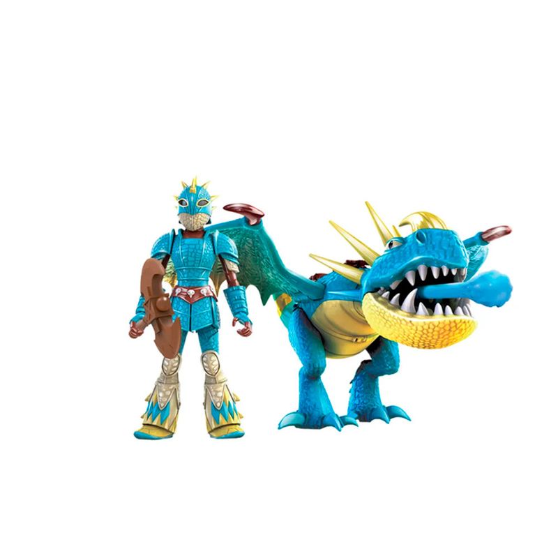 ComoTreinarSeuDragao3FigurasdeAcaoNadderMortaleAstridSunny