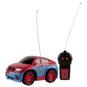 Carro Controle Remoto Homem Aranha Azul E Vermelho - Candide