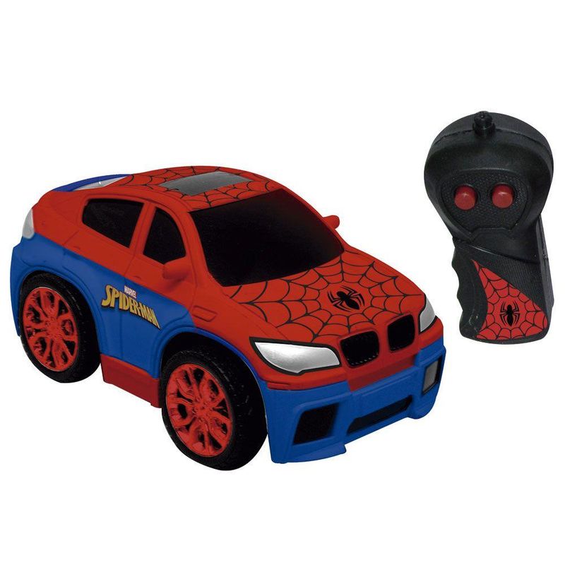 Carro de controle remoto do homem aranha