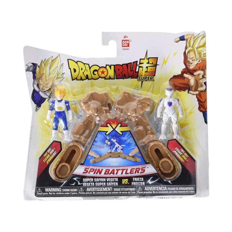 Boneco Colecionável - Goku Super Sayajin batalha contra Freeza