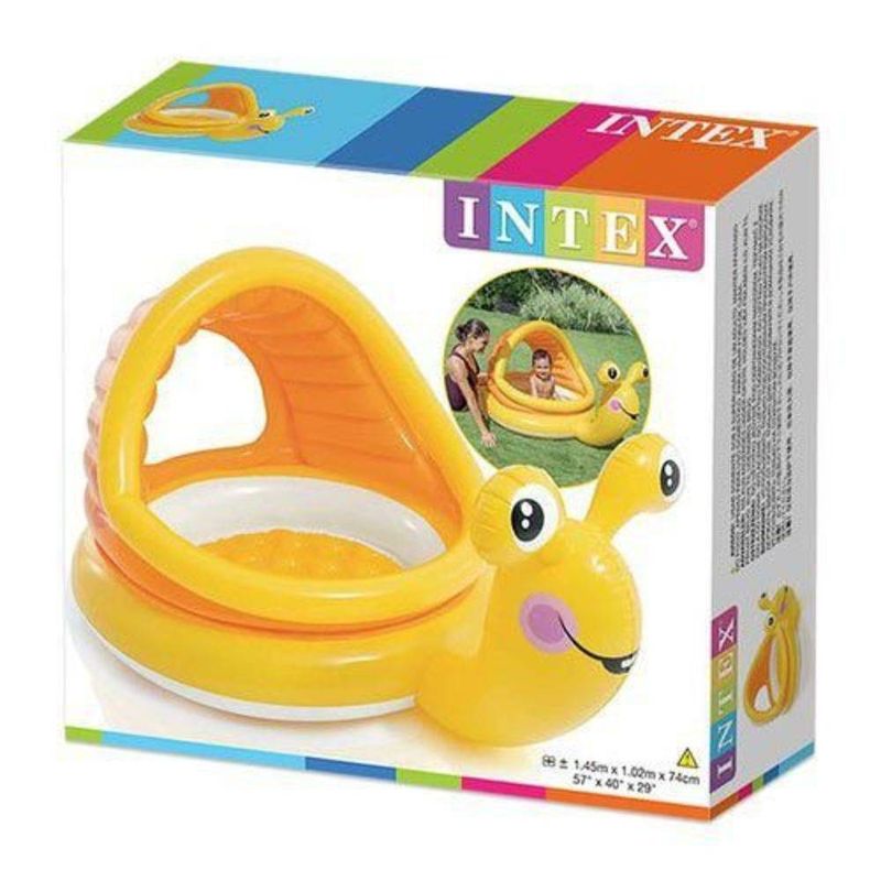 Piscina-com-Cobertura-Caracol-Preguicoso-53L---Intex