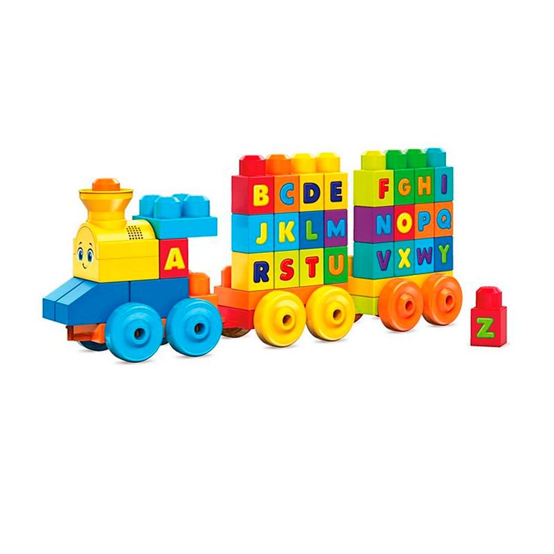 Mega-Bloks-Trem-Musical-ABC---Mattel