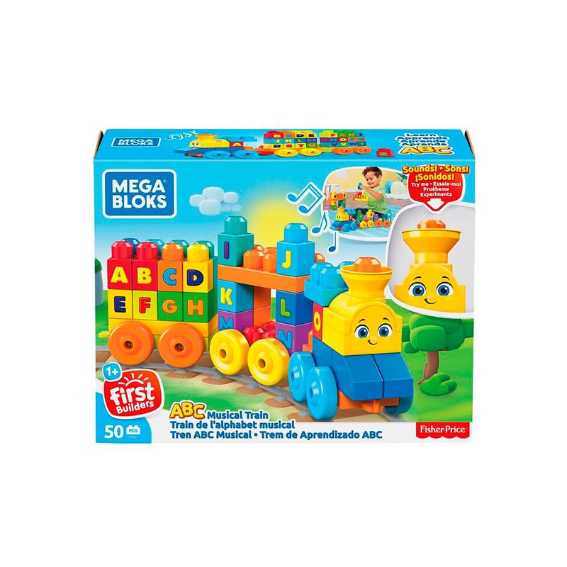 Mega-Bloks-Trem-Musical-ABC---Mattel