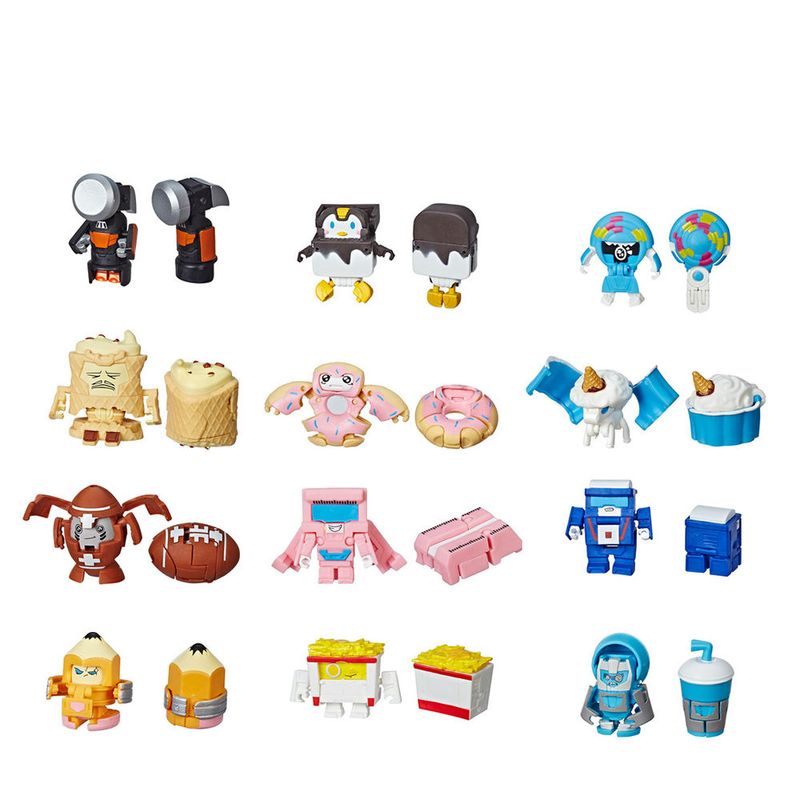 Transformers-BotBots-Serie-1-Tropa-Acucarada---Kit-com-5-Brinquedos-2-em-1-Surpresa---Hasbro