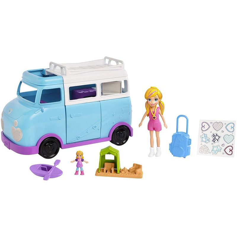 Polly-Pocket-Glamorosa-Van-de-Campismo---Mattel