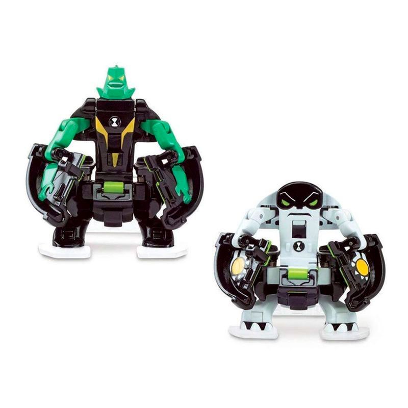 Ben10Packcom2FigurasDiamanteeBaladeCanhaoSunny