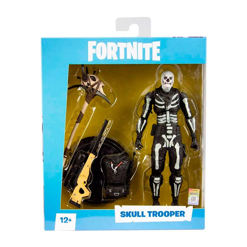 Figura-de-Acao-Fortnite-McFarlane-Skull-Trooper-18-cm-Premium---Fun-Divirta-se