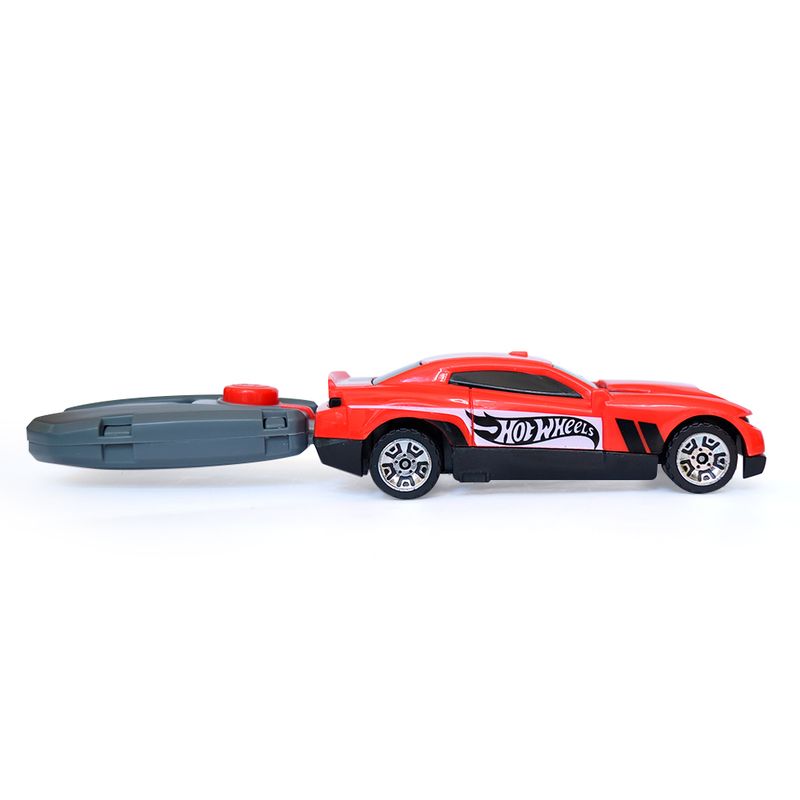 HotWheelsCarrocomChaveiroLancadorVermelhoFunDivirtase