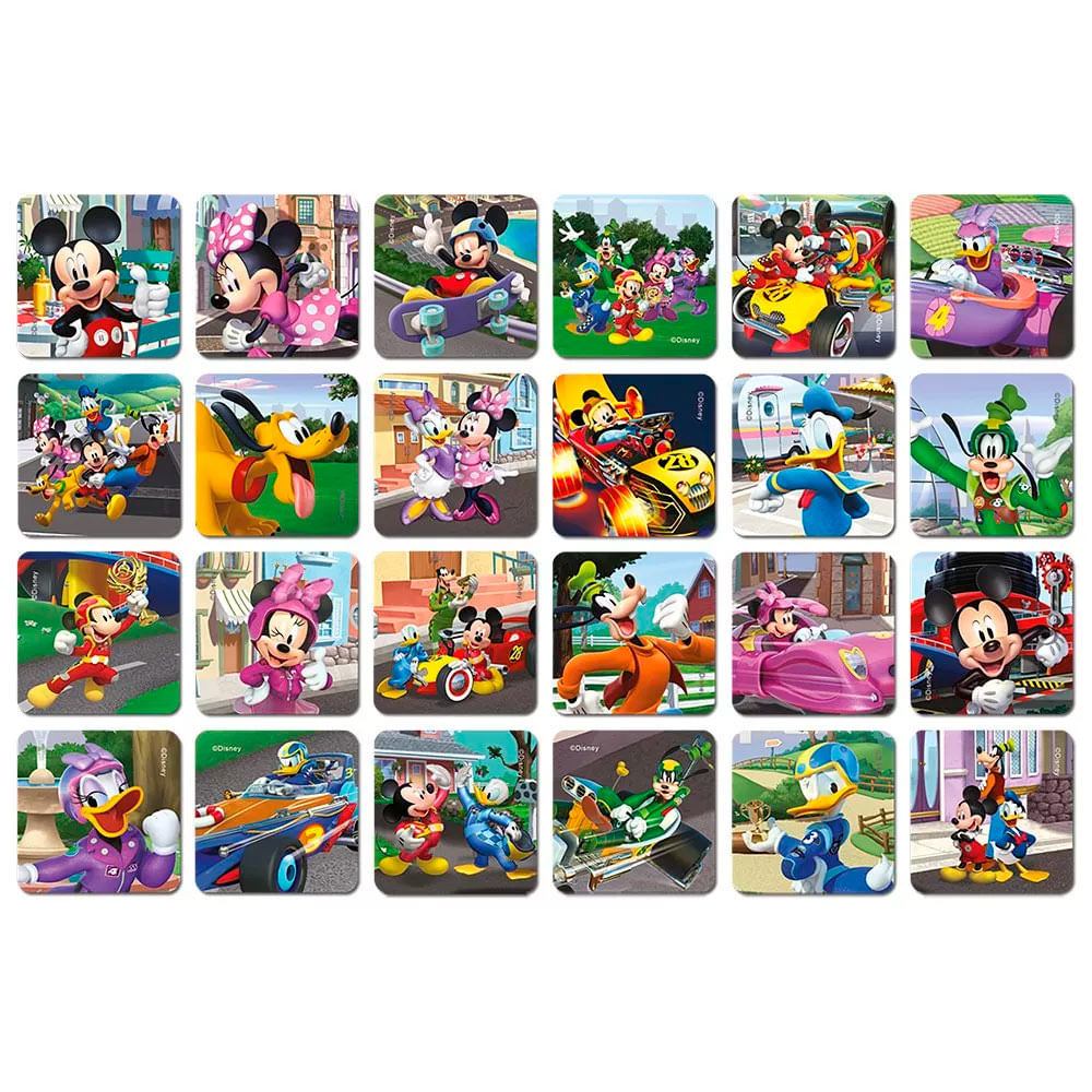 Jogo Da Memória Mickey Toyster Toymania Barão Distribuidor