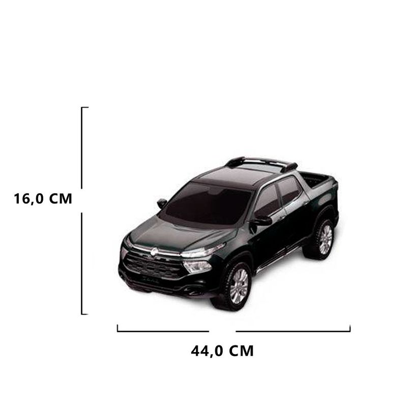 Carro-Miniatura-Fiat-Toro-Preto---Roma-Jensen