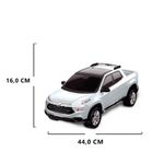 Carro-Miniatura-Fiat-Toro-Branco---Roma-Jensen