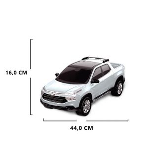 Carro Miniatura Fiat Toro Branco - Roma Jensen