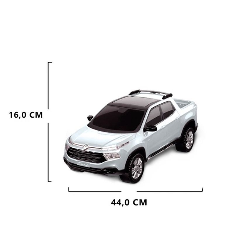 Carro-Miniatura-Fiat-Toro-Branco---Roma-Jensen