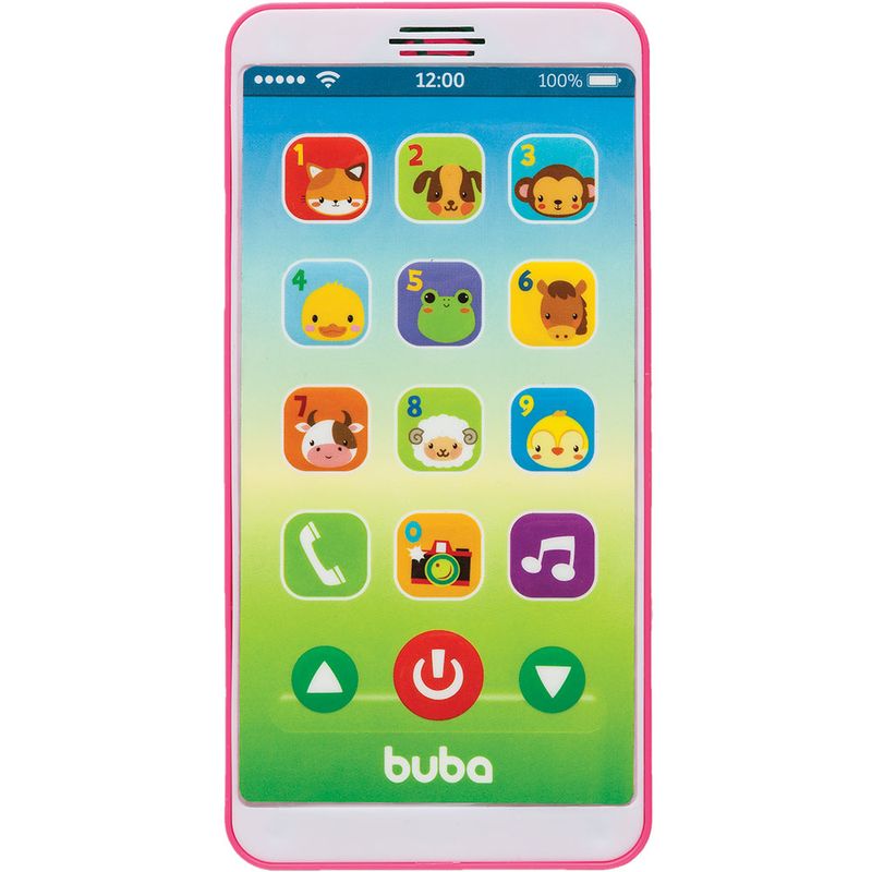 Baby-Phone-Rosa---Buba