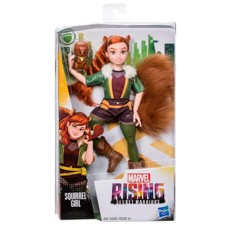 Marvel-Rising-Guerreiros-Secretos---Boneca-Garota-Esquilo-28-cm---Hasbro