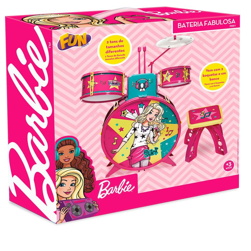 Bateria-Infantil-da-Barbie---Fun-Divirta-Se