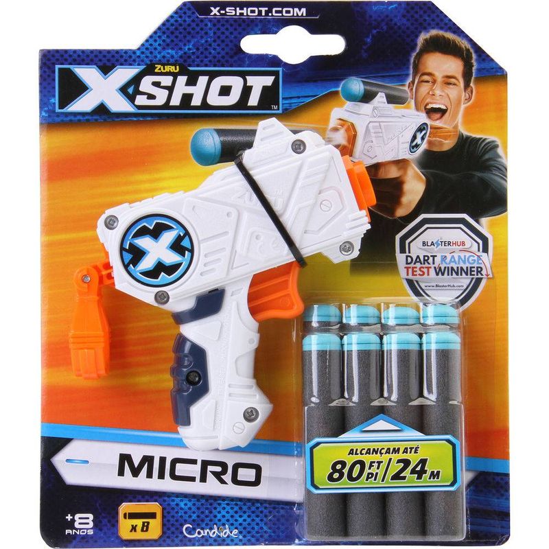 Lançador de brinquedo X-Shot para crianças 8 anos