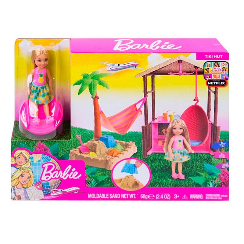 Barbie-Explorar-e-Descobrir-Barraca-de-Praia-Chelsea---Mattel