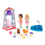 Polly-Pocket-2-Figuras-Hora-de-Brincar-com-Mascotes---Mattel