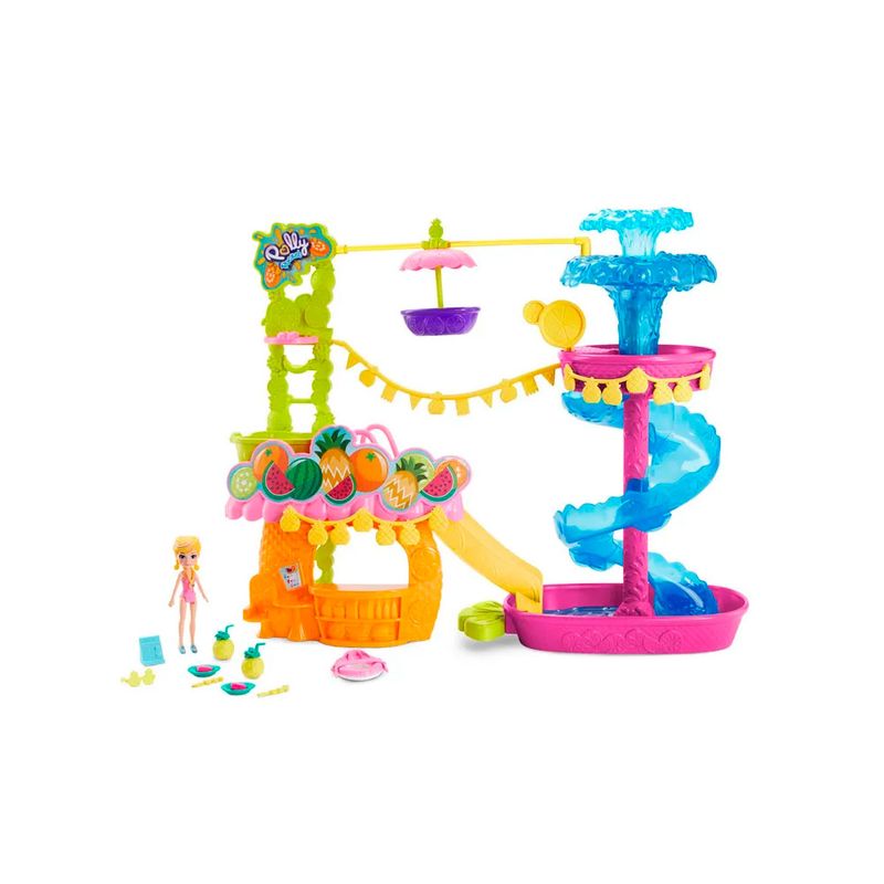 Polly-Pocket-Parque-Aquatico-dos-Abacaxis---Mattel