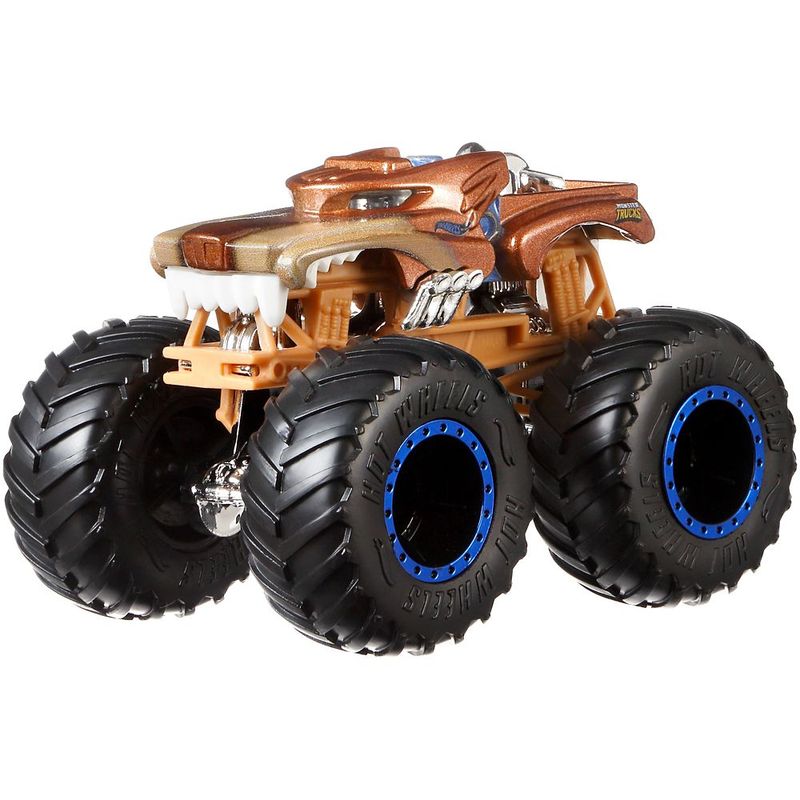 Hot-Wheels-Monster-Trucks-Hotweiler-vs-Hound-Hauler---Mattel