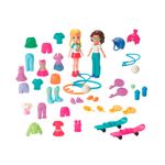 Polly-Pocket-Kit-Diversao-Moda-Esportiva---Mattel