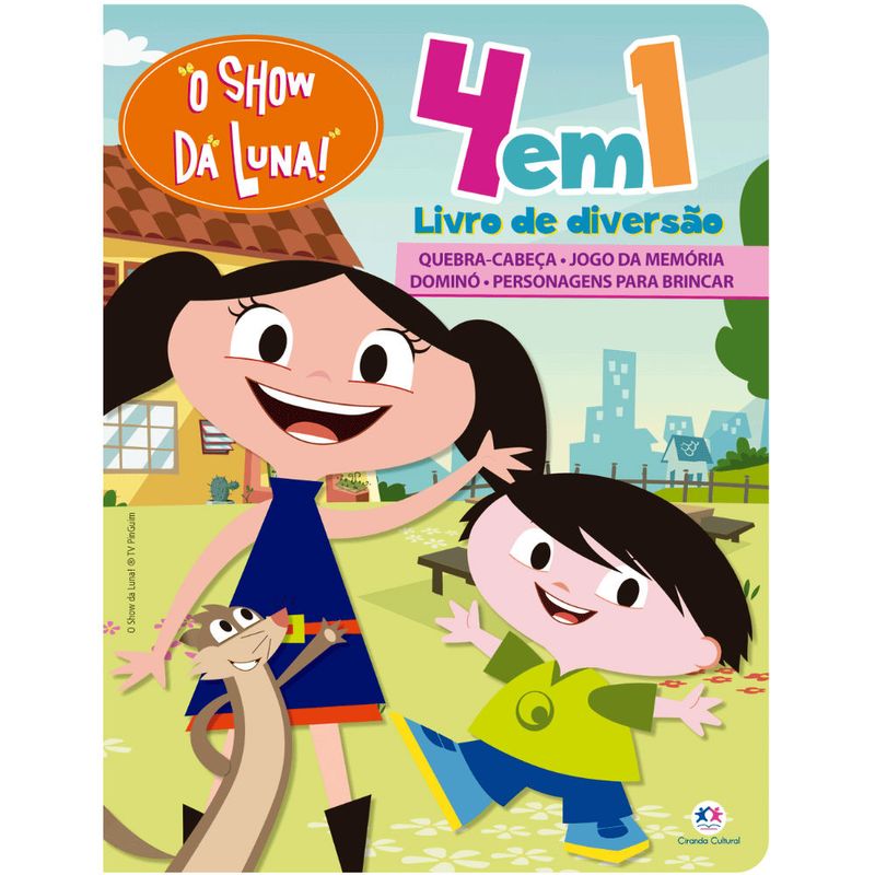 Livro-de-Diversao-O-Show-da-Luna-4-em-1---Ciranda-Cultural