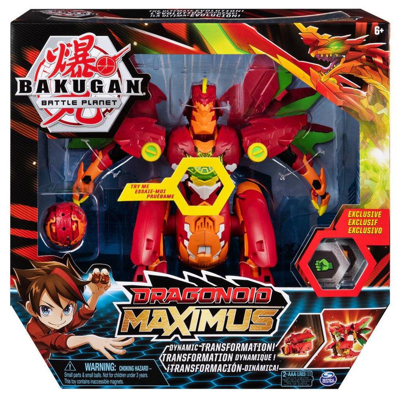 Figura-de-Batalha-Bakugan-Dragonoid-Maximus---Sunny